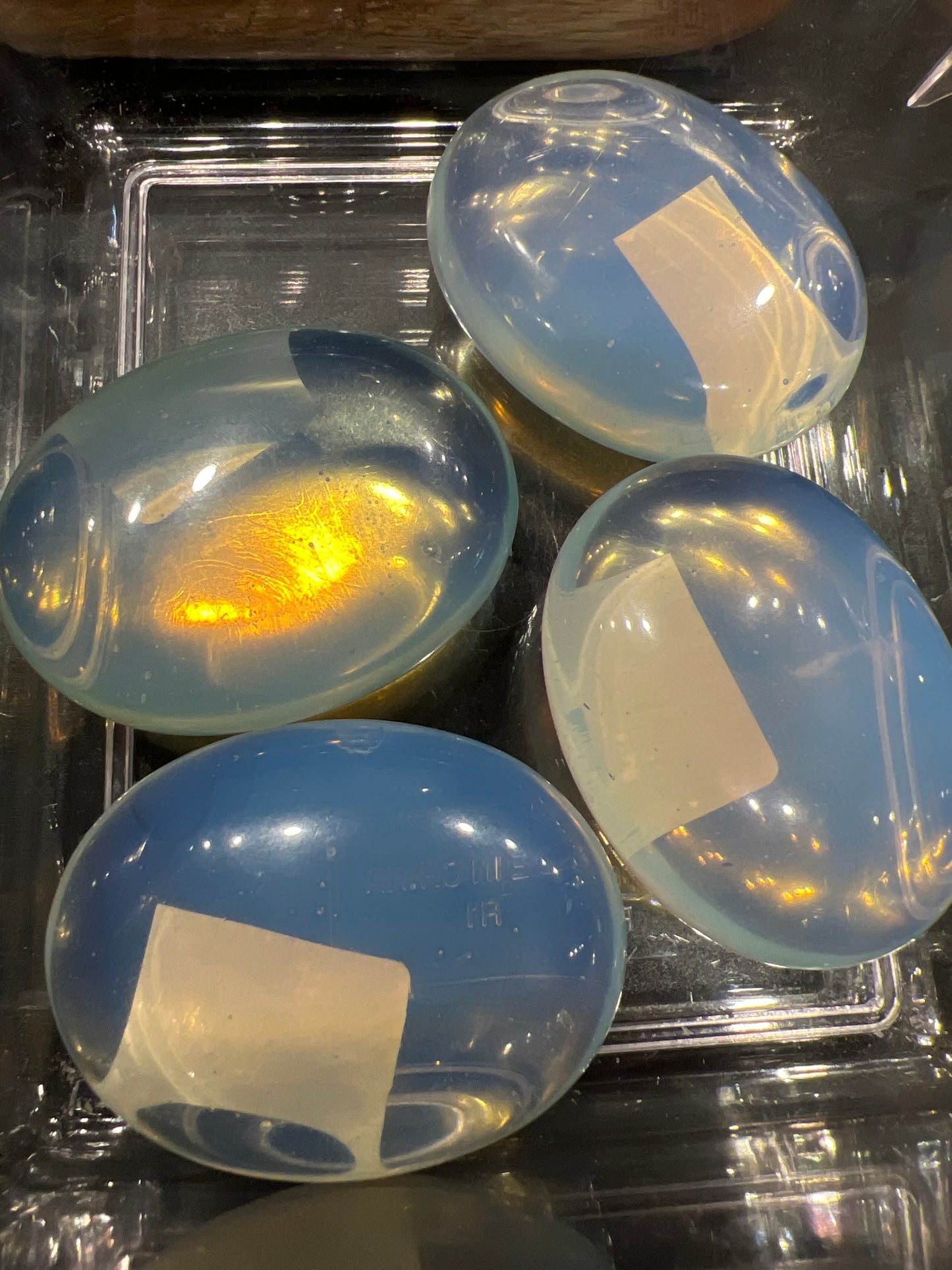 Opalite Palm Stone