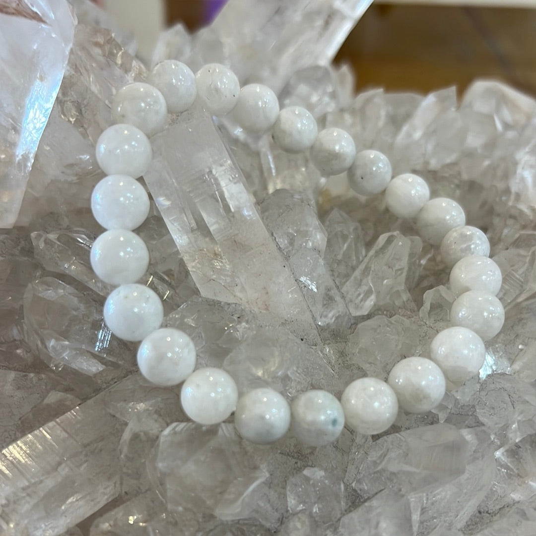 Rainbow Moonstone Bracelet