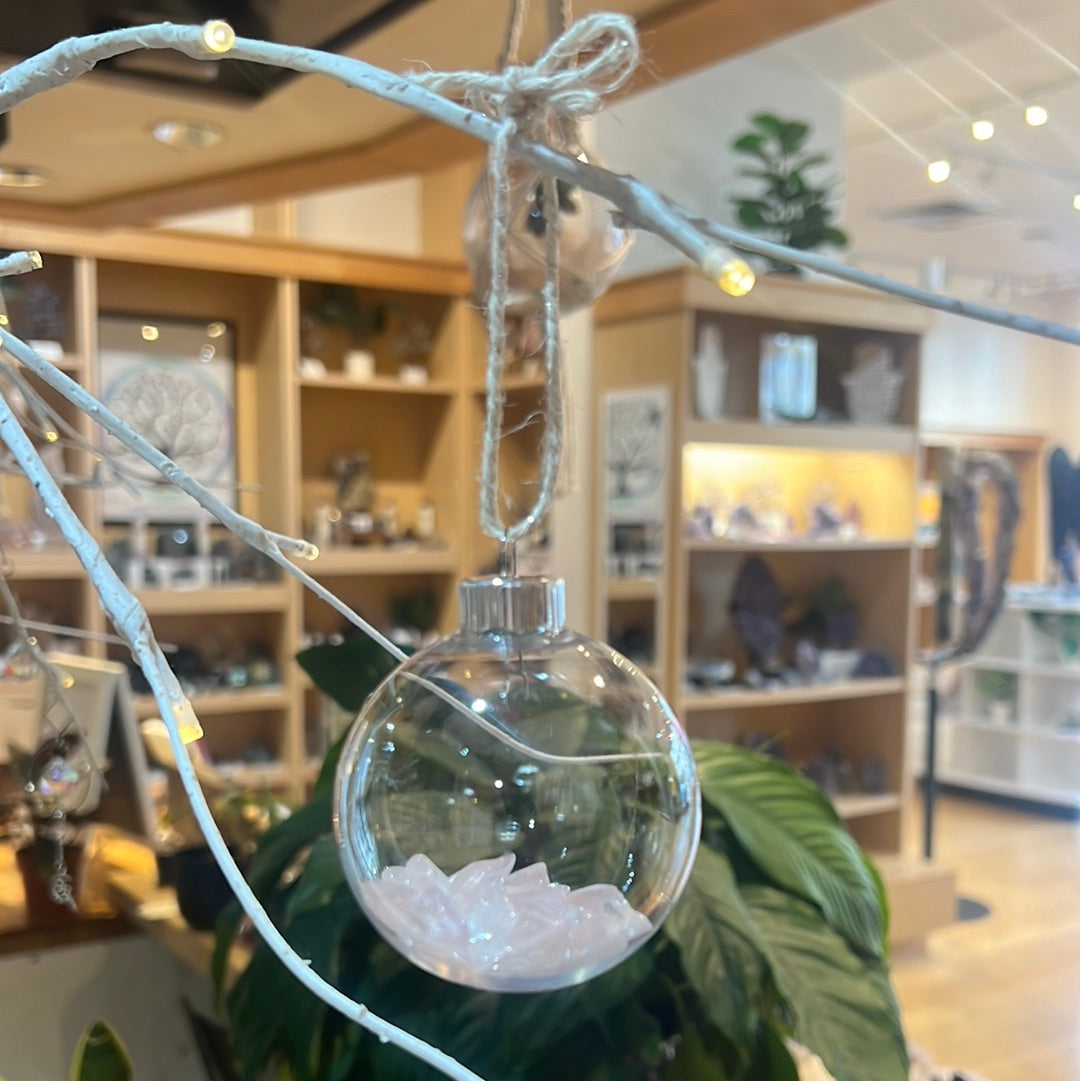 Rose Quartz Manifestation Ornament