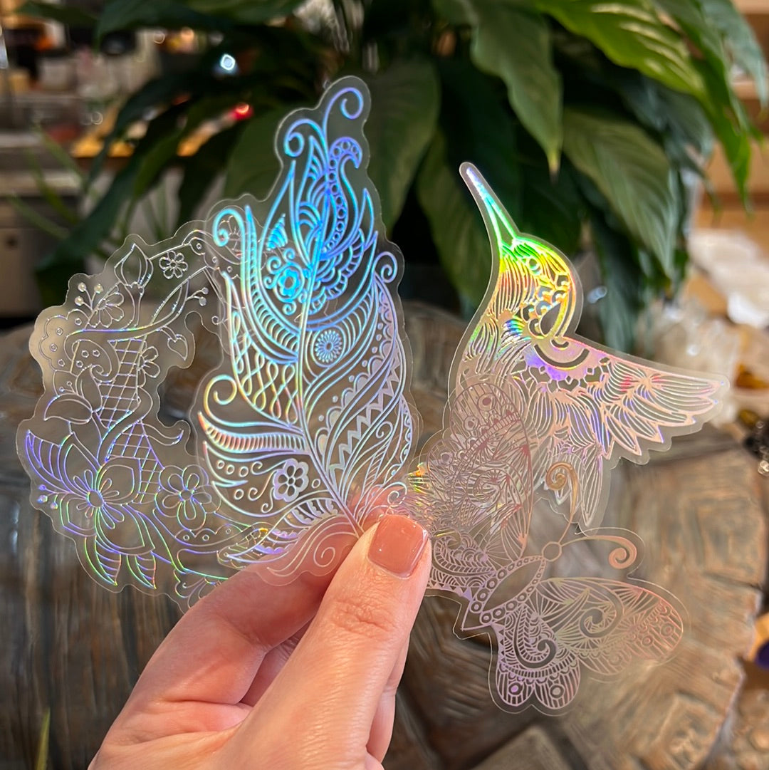 Large Holographic Sticker