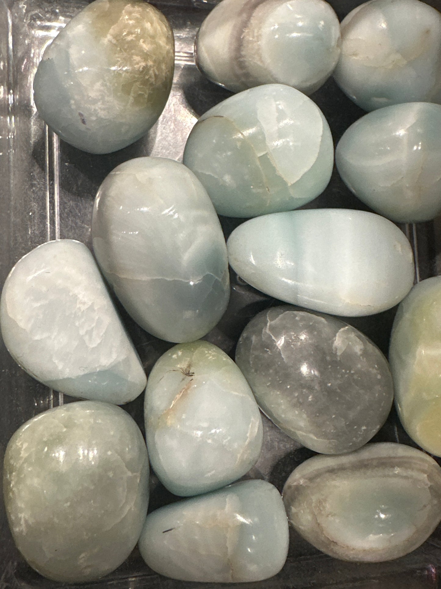 Natrolite- Indonesian “Larimar”