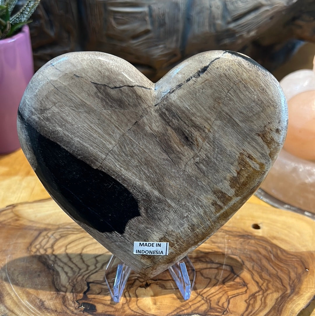 Petrified Wood Heart