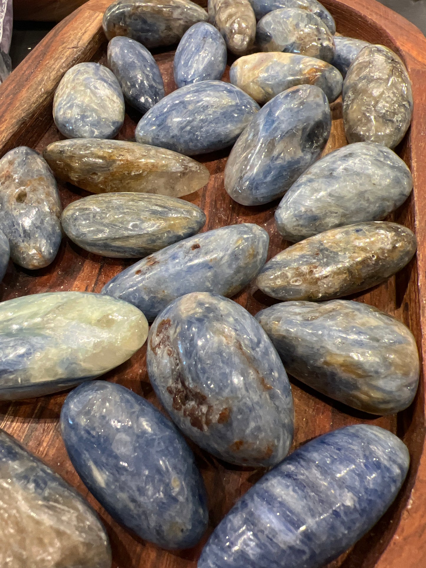 Kyanite With Quartz Tumble