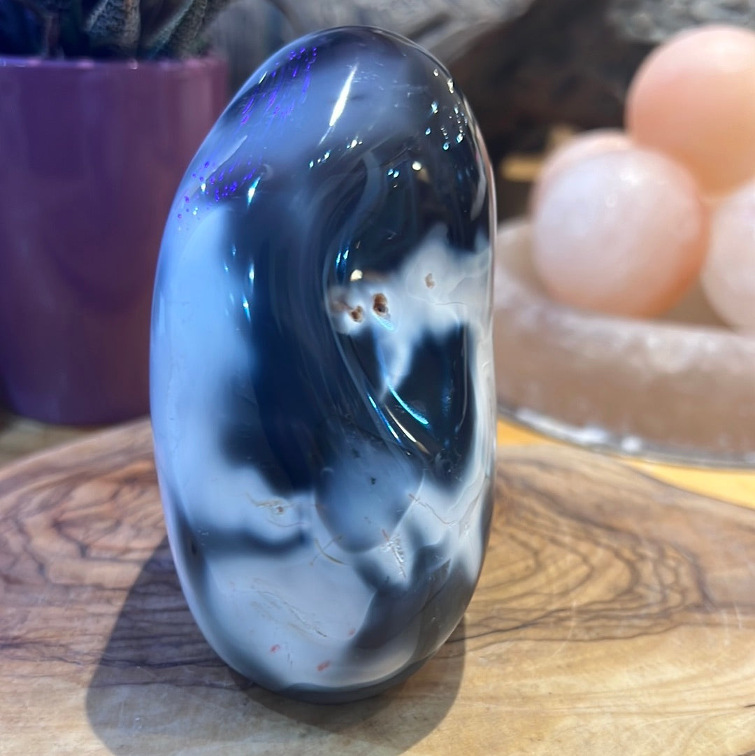 Orca Agate Freeform