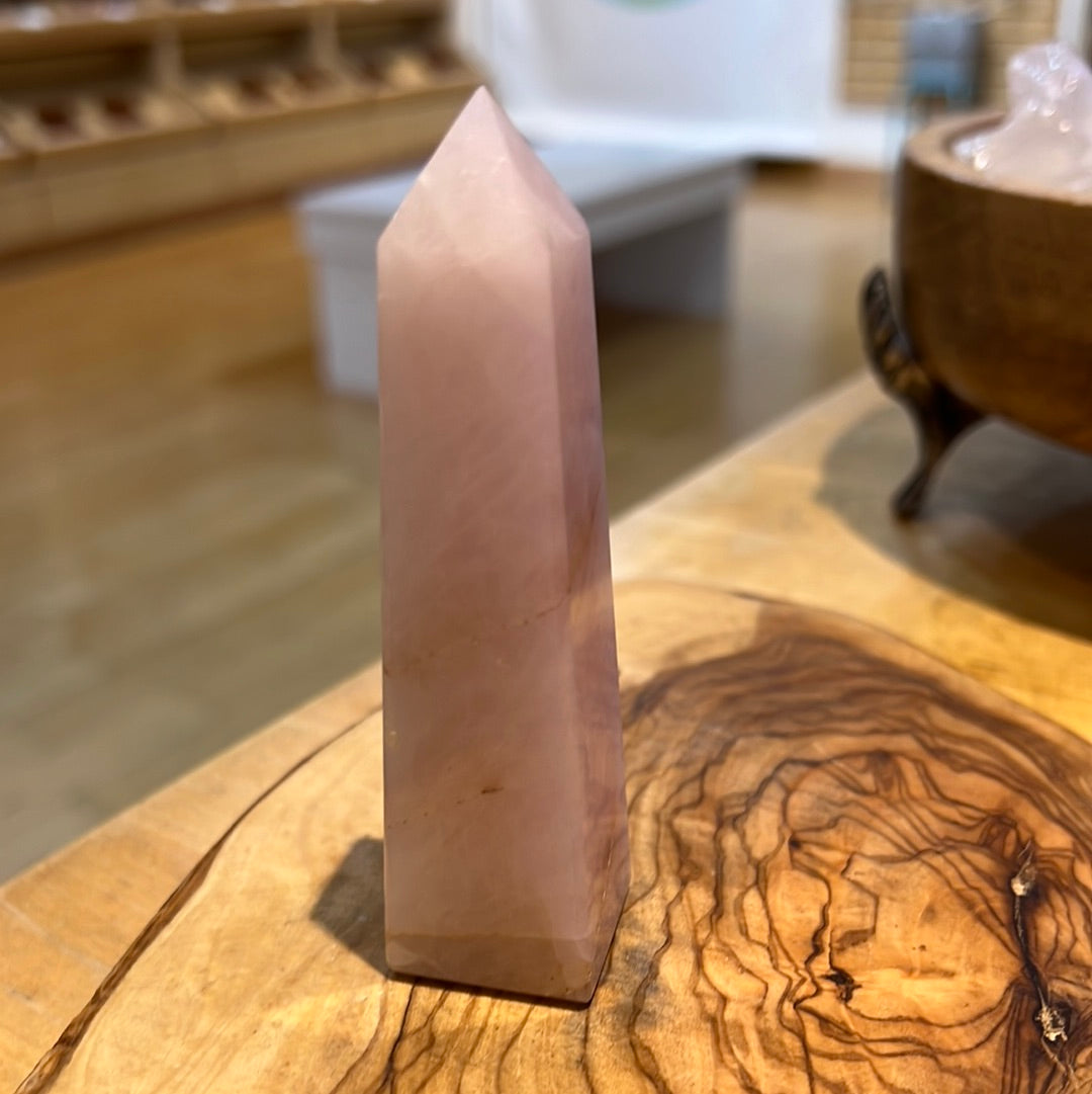 Rose Quartz Obelisk