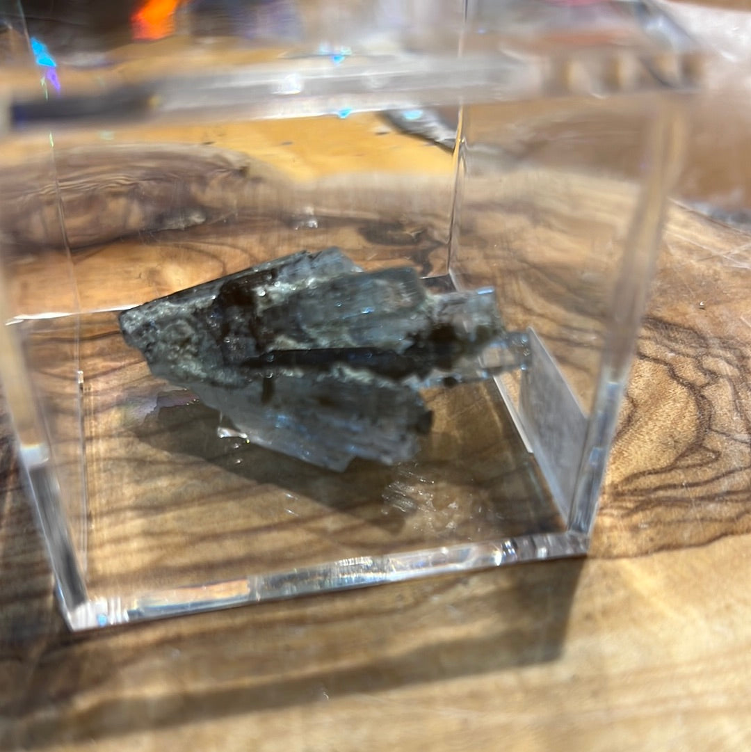 Aquamarine Specimen With Black Tourmaline