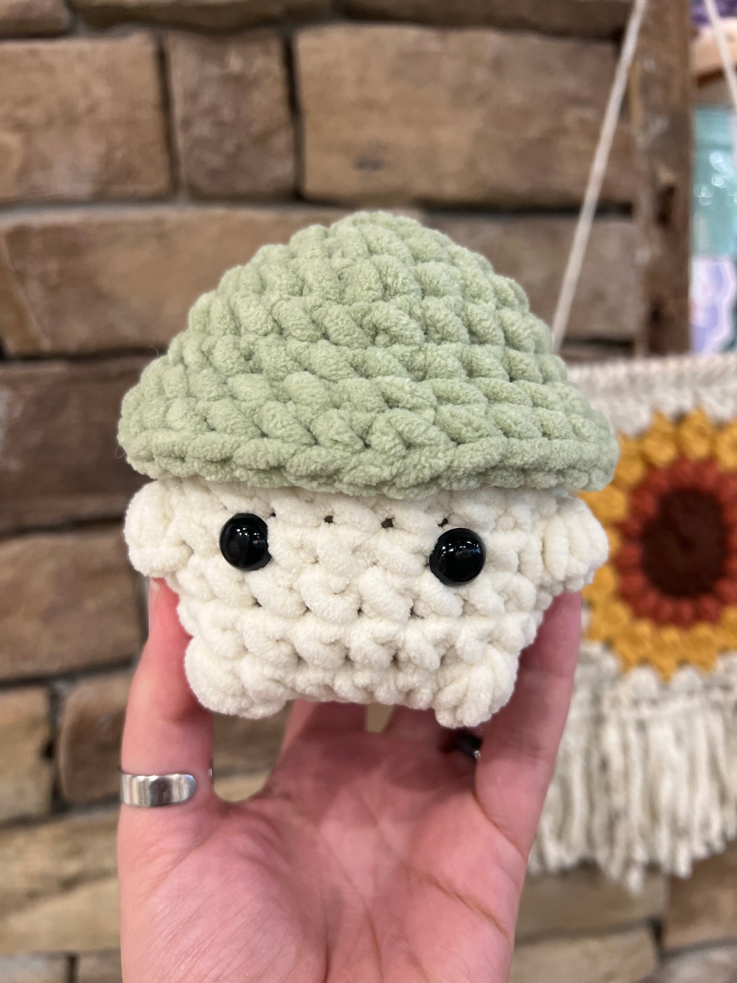 Handmade Crochet Mushie Boi
