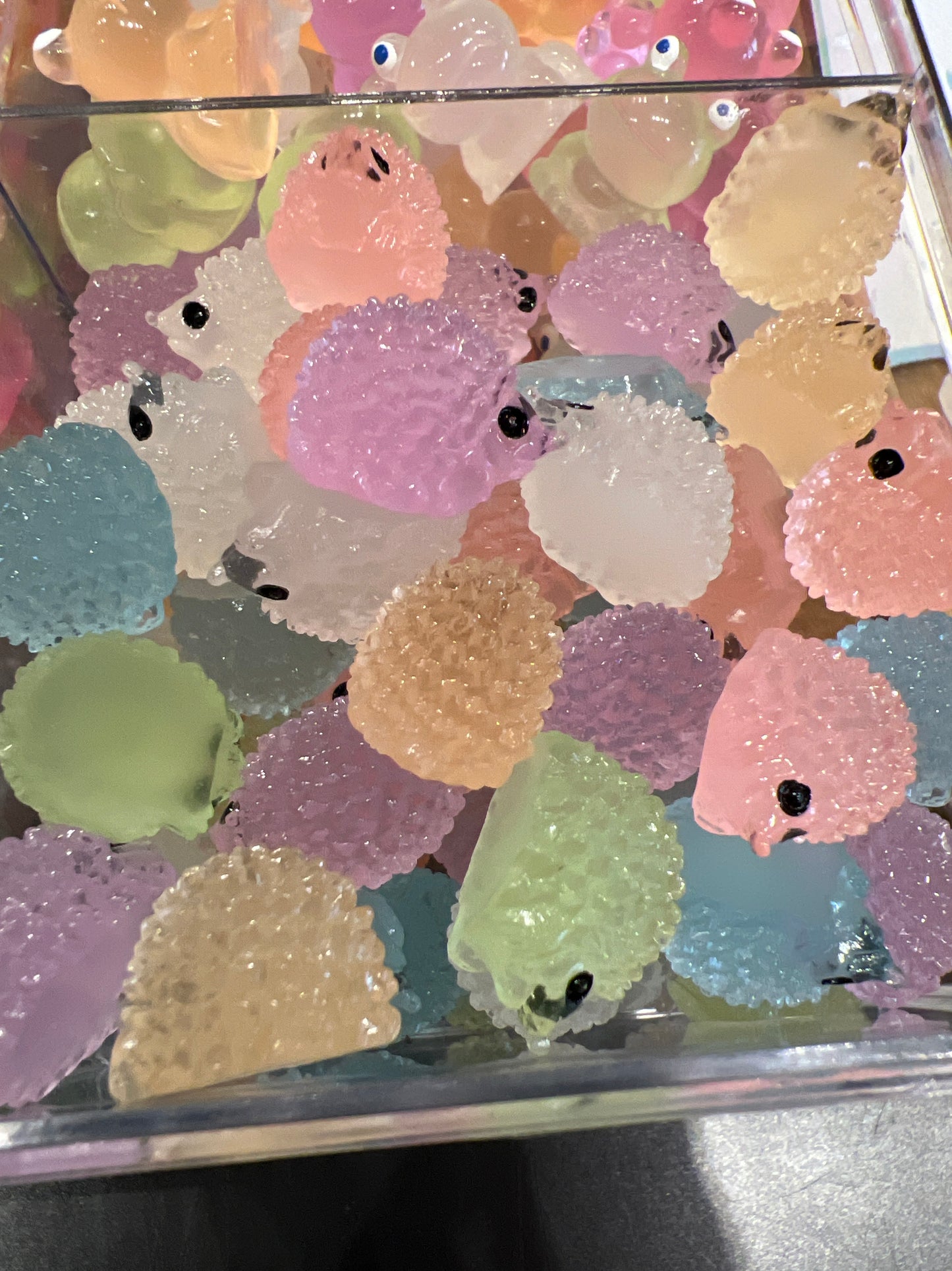Mini Resin Hedgehog