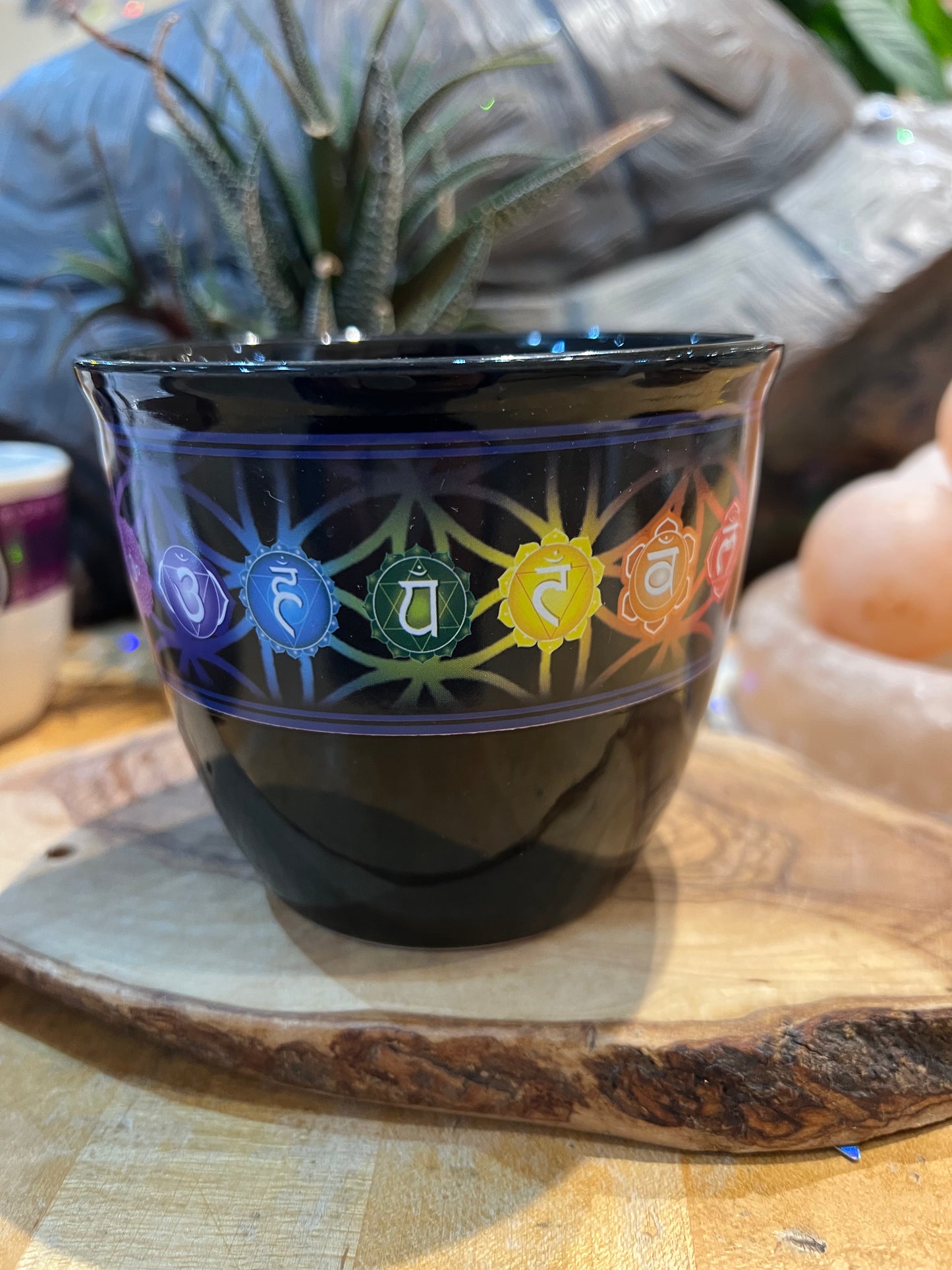 Large Ceramic Chakra Bowl