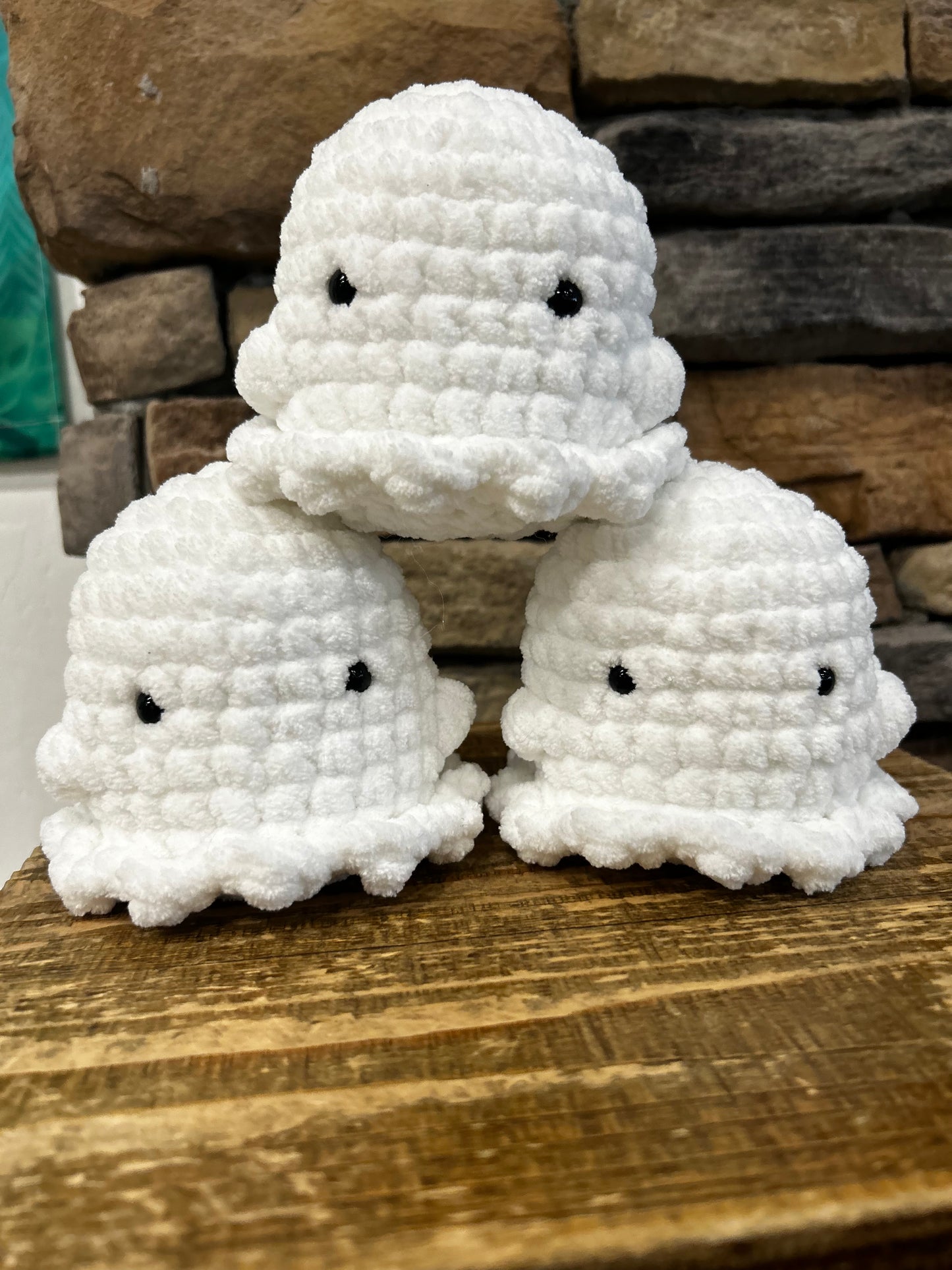 Handmade Crochet Ghost Plushie