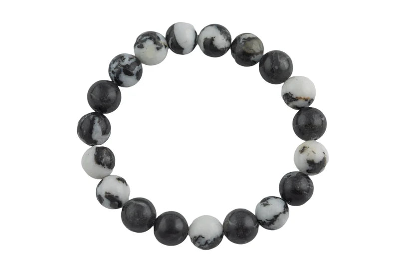 Zebra Jasper Bracelet 8mm