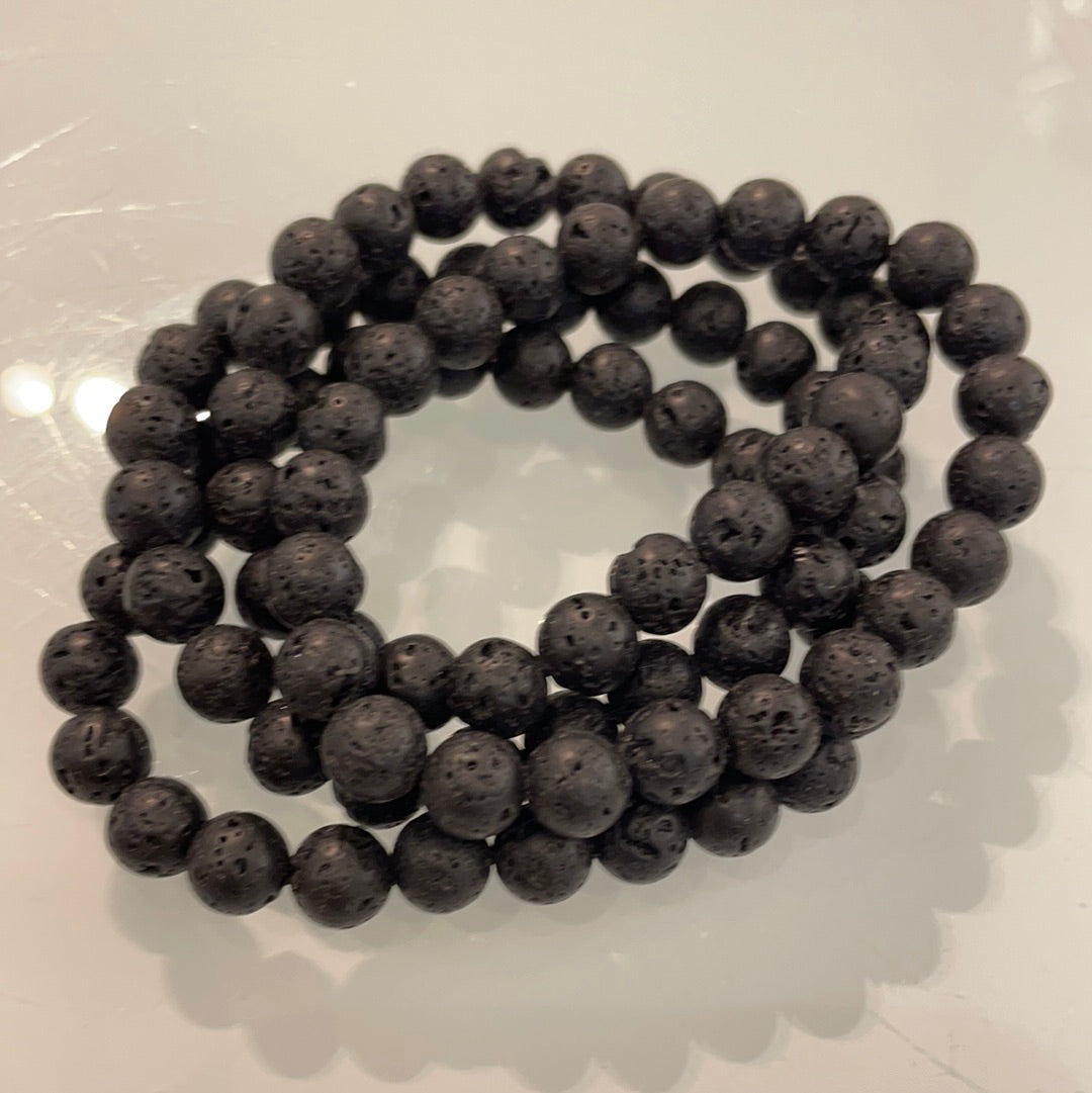 Lava Rock Bracelet
