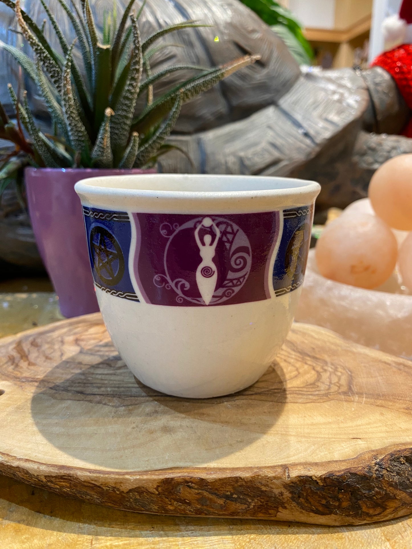Goddess Ceramic Cleansing Pot