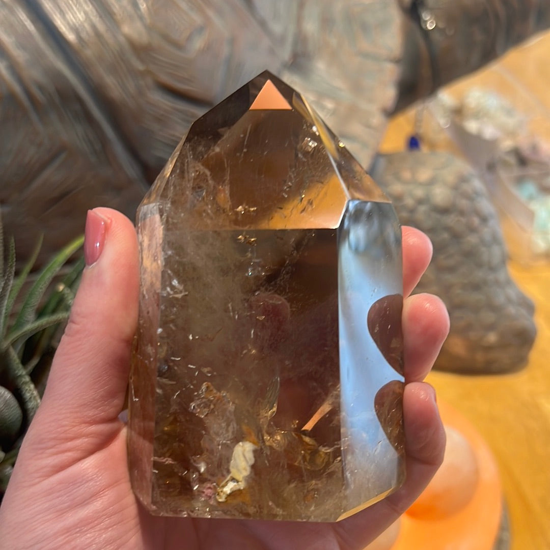 Smoky Quartz Tower