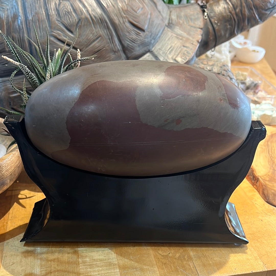 Shiva Lingam On Custom Stand