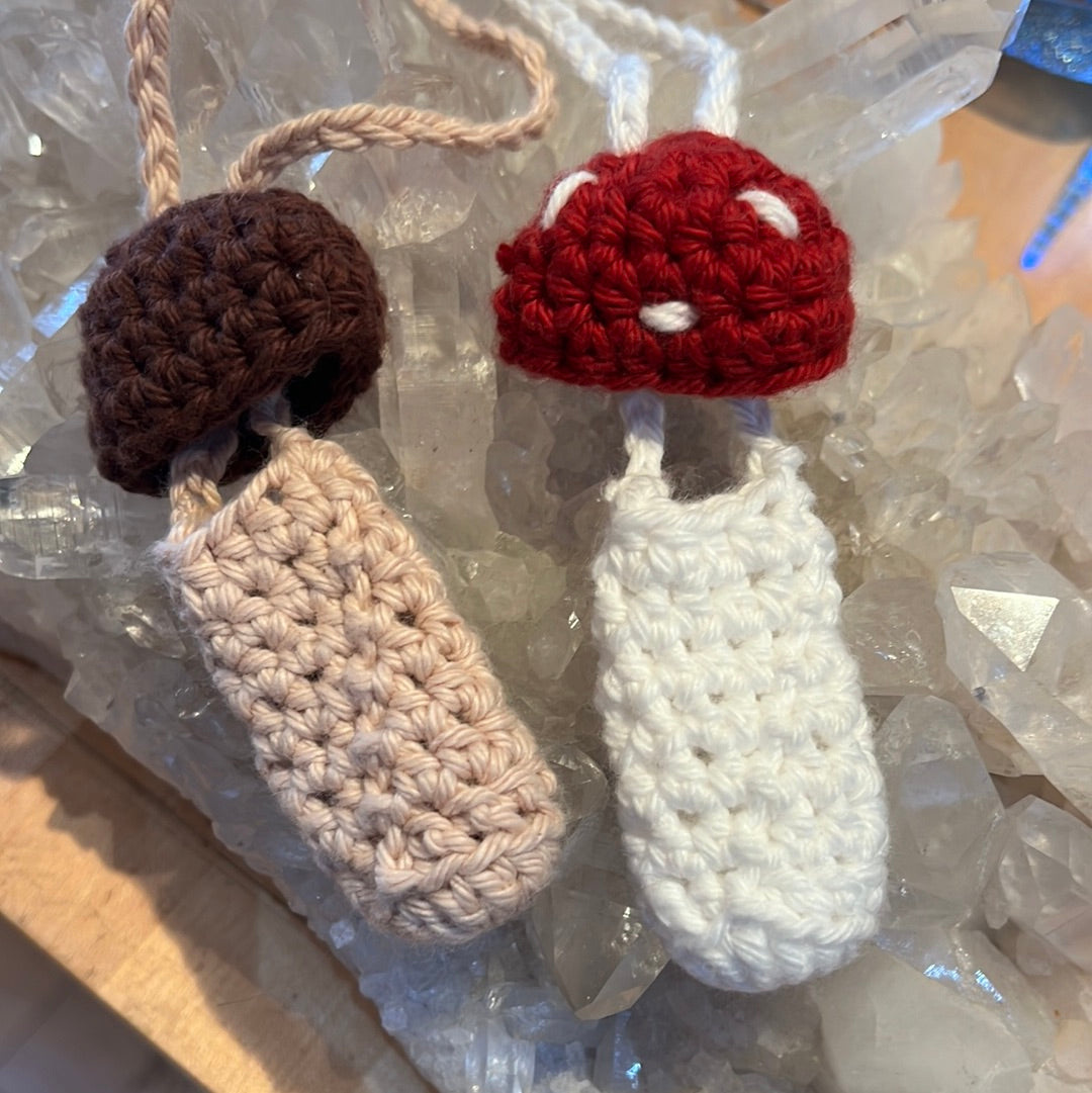 Mushroom Crystal Holder