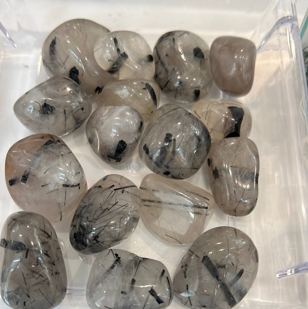 Tourmalated Quartz Tumble