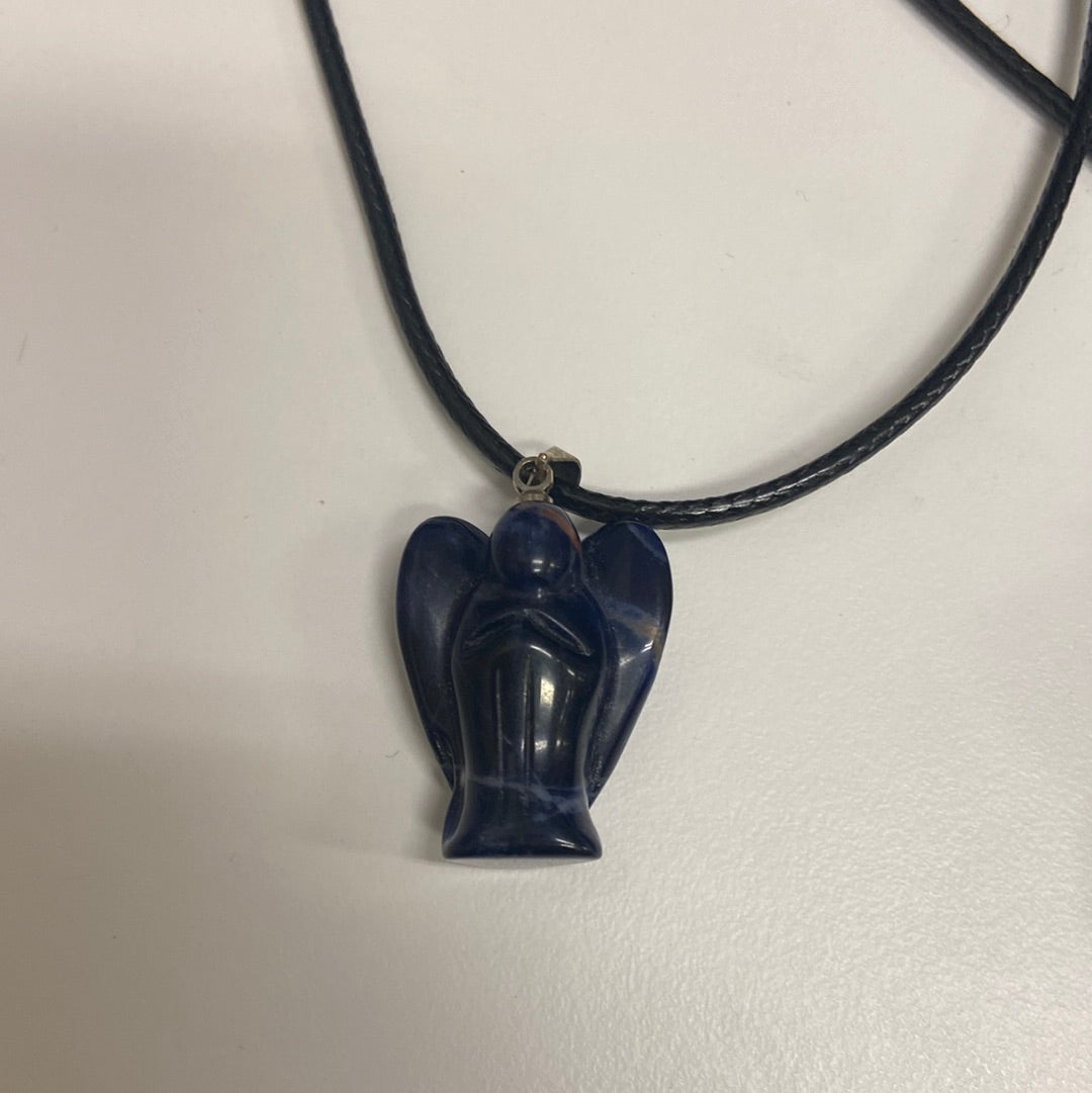 Sodalite Angel Pendant