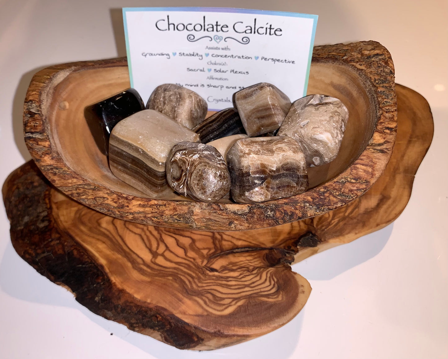 Chocolate Calcite Tumble - Large