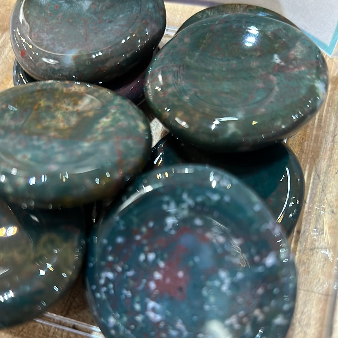 Bloodstone Worry Stone
