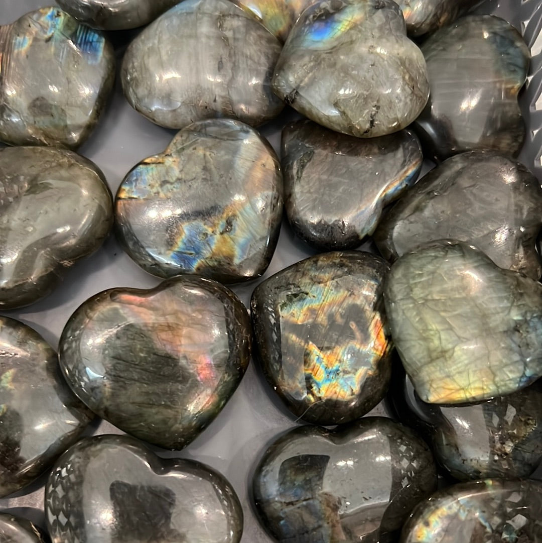 Labradorite Mini Heart