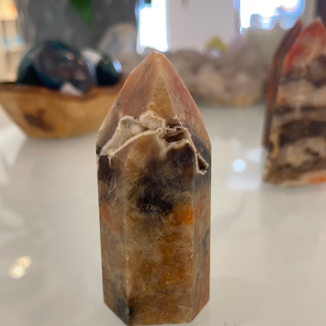 Orange Apatite Tower