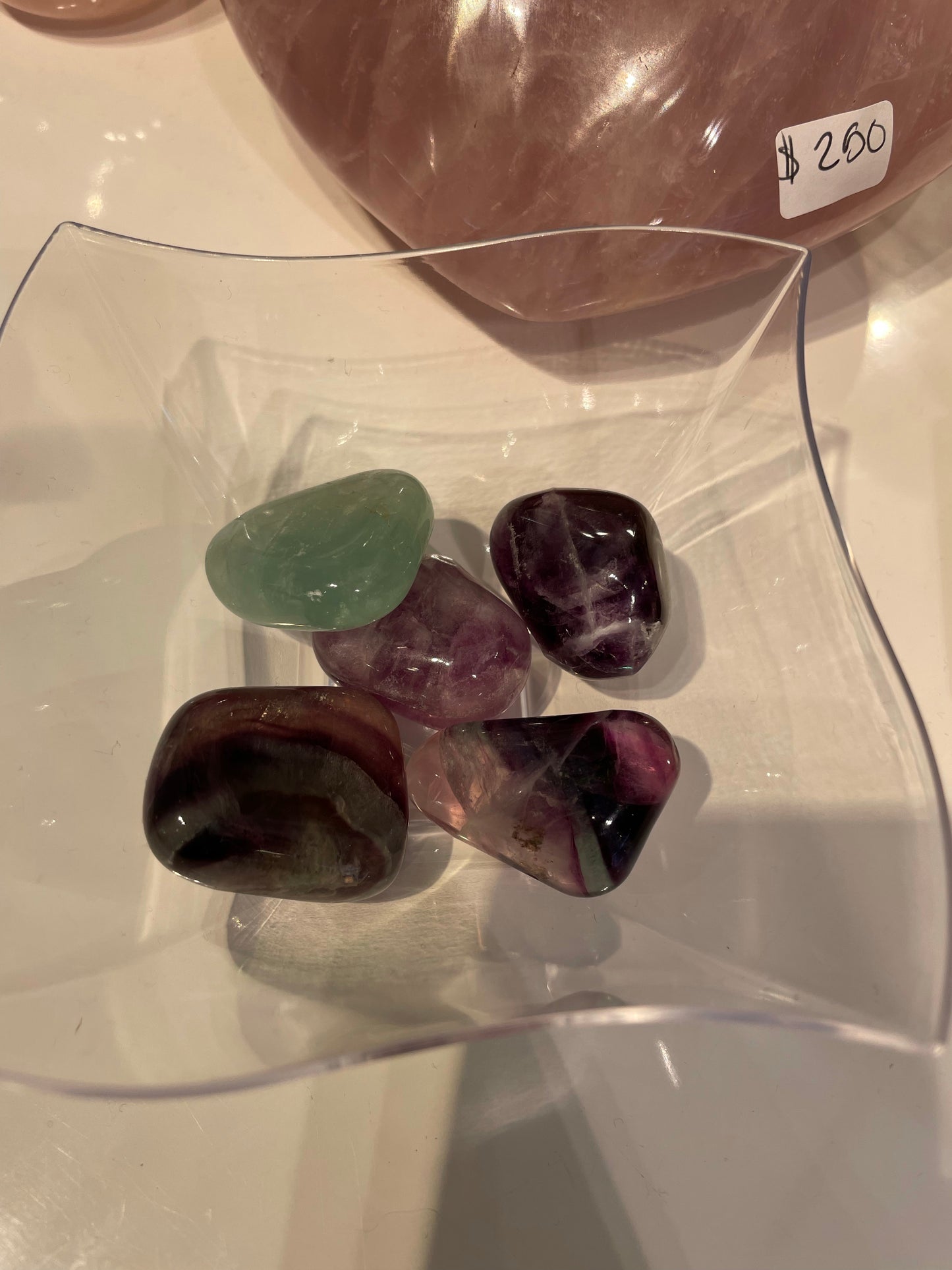 Rainbow Fluorite Large Tumble