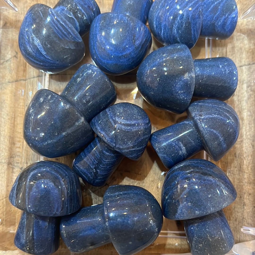 Blue Quartz Mini Mushroom