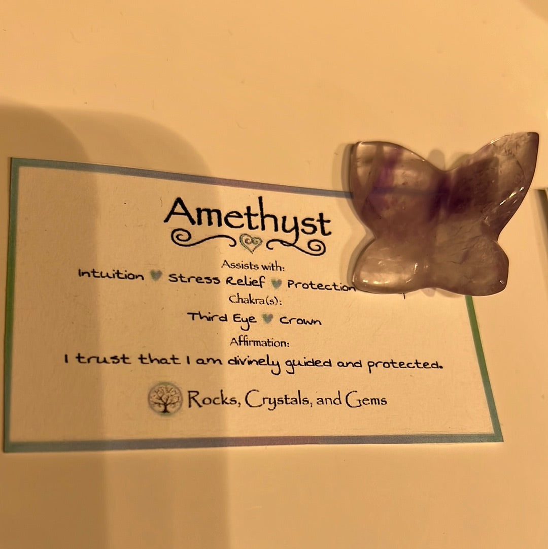 Amethyst Butterfly