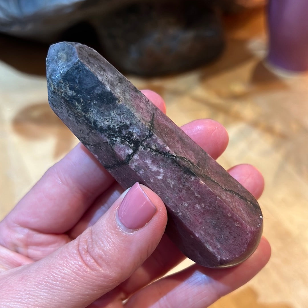 Rhodonite Wand