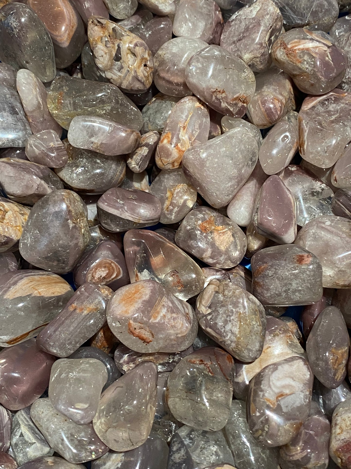 Pink Lithium Quartz Tumble