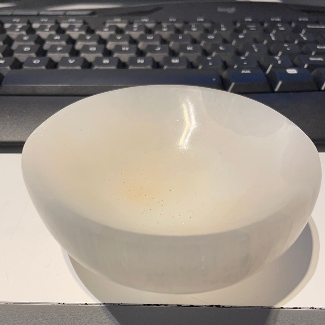 Selenite Bowl