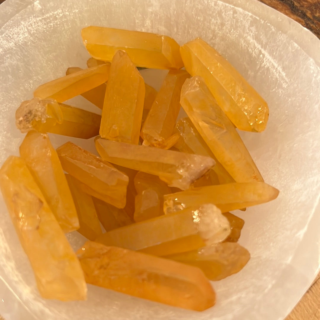 Tangerine Lemurian Points