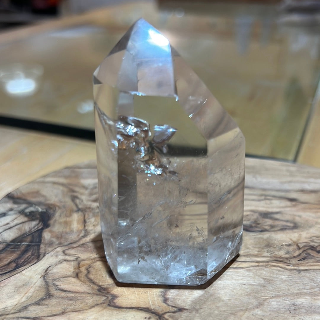 Clear Quartz Tower