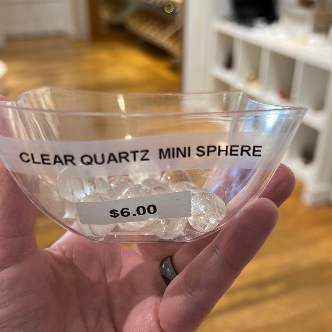 Clear Quartz Mini Sphere