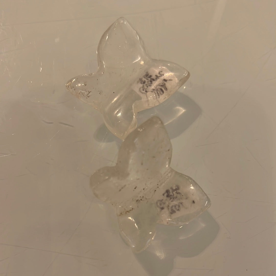 Clear Quartz Butterfly
