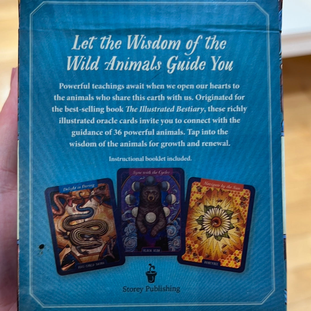 The Illustrated Bestiary Oracle Cards