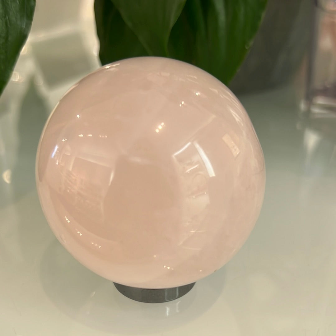 Rose Quartz Sphere