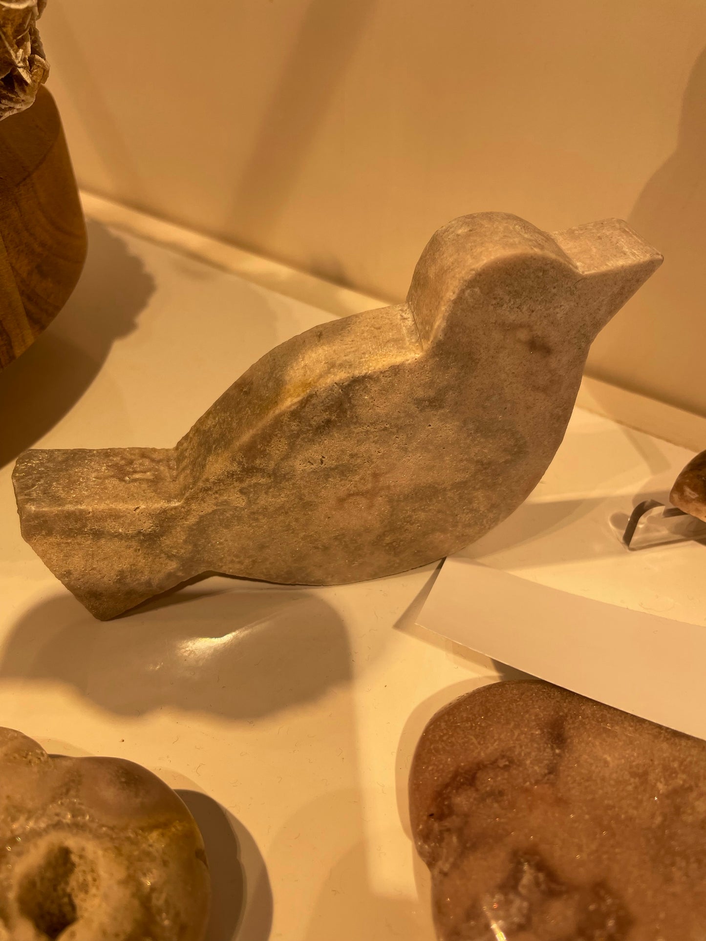 Pink Amethyst Bird Large