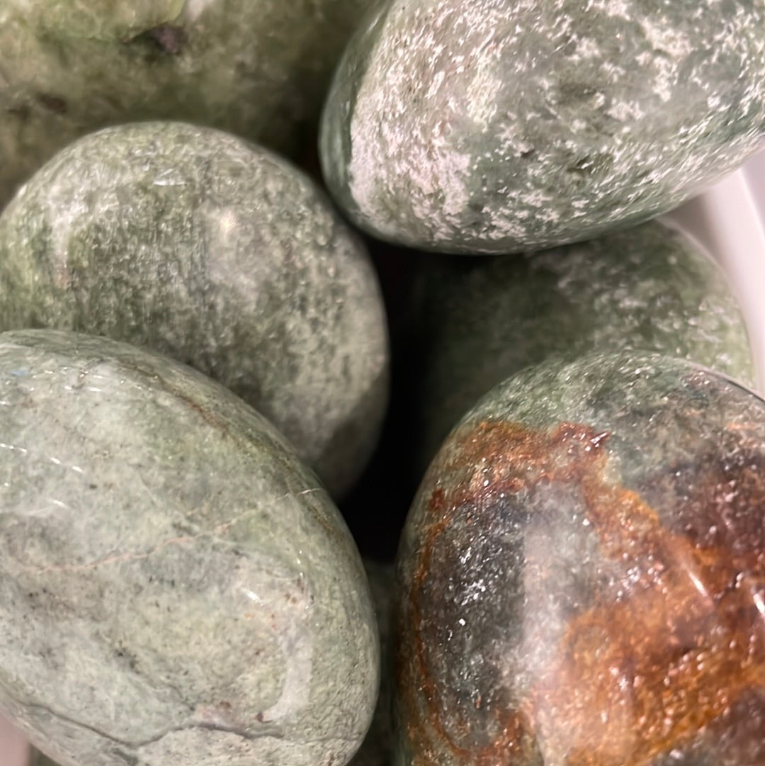 Green Aventurine Palm Stone
