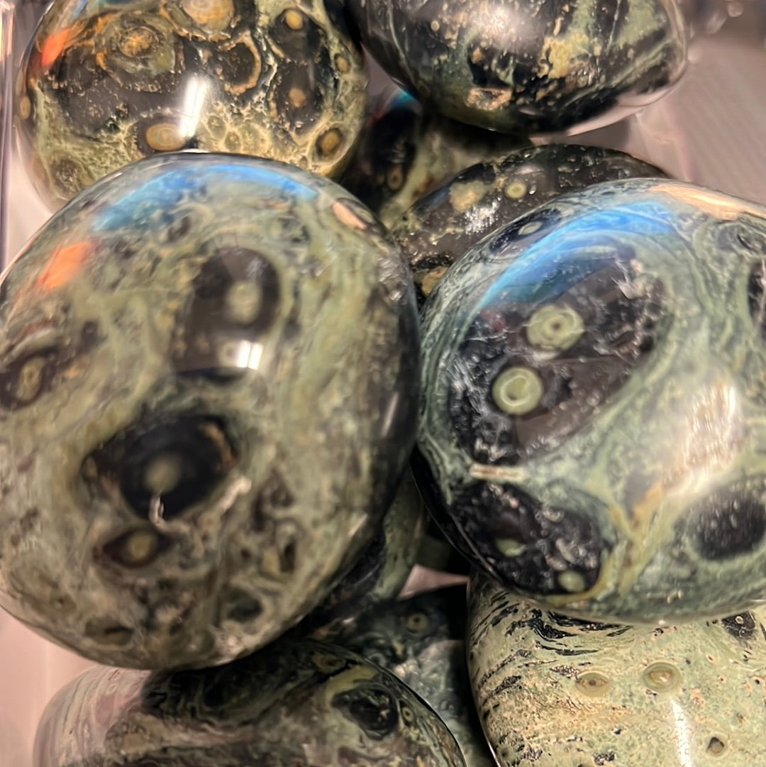 Kambaba Jasper Palm stone