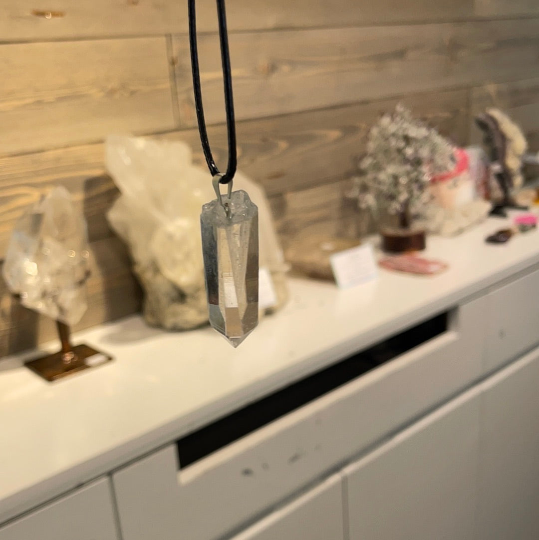 Clear Quartz Point Pendant