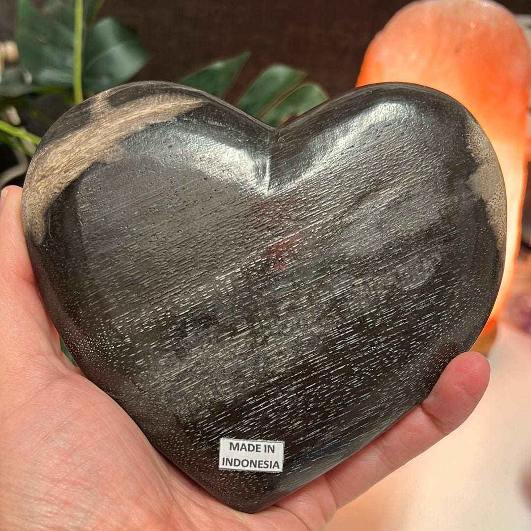 Petrified Wood Heart