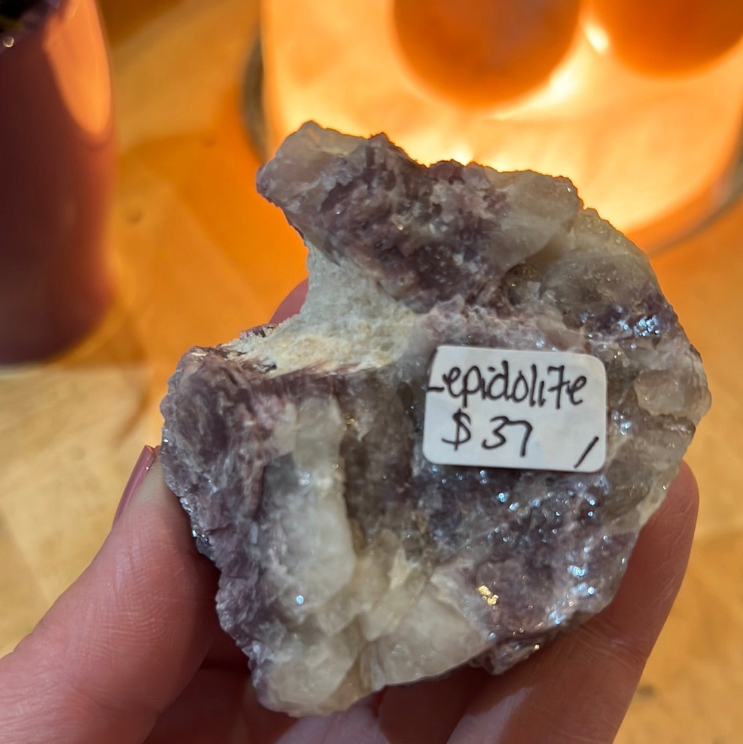 Lepidolite Chunk