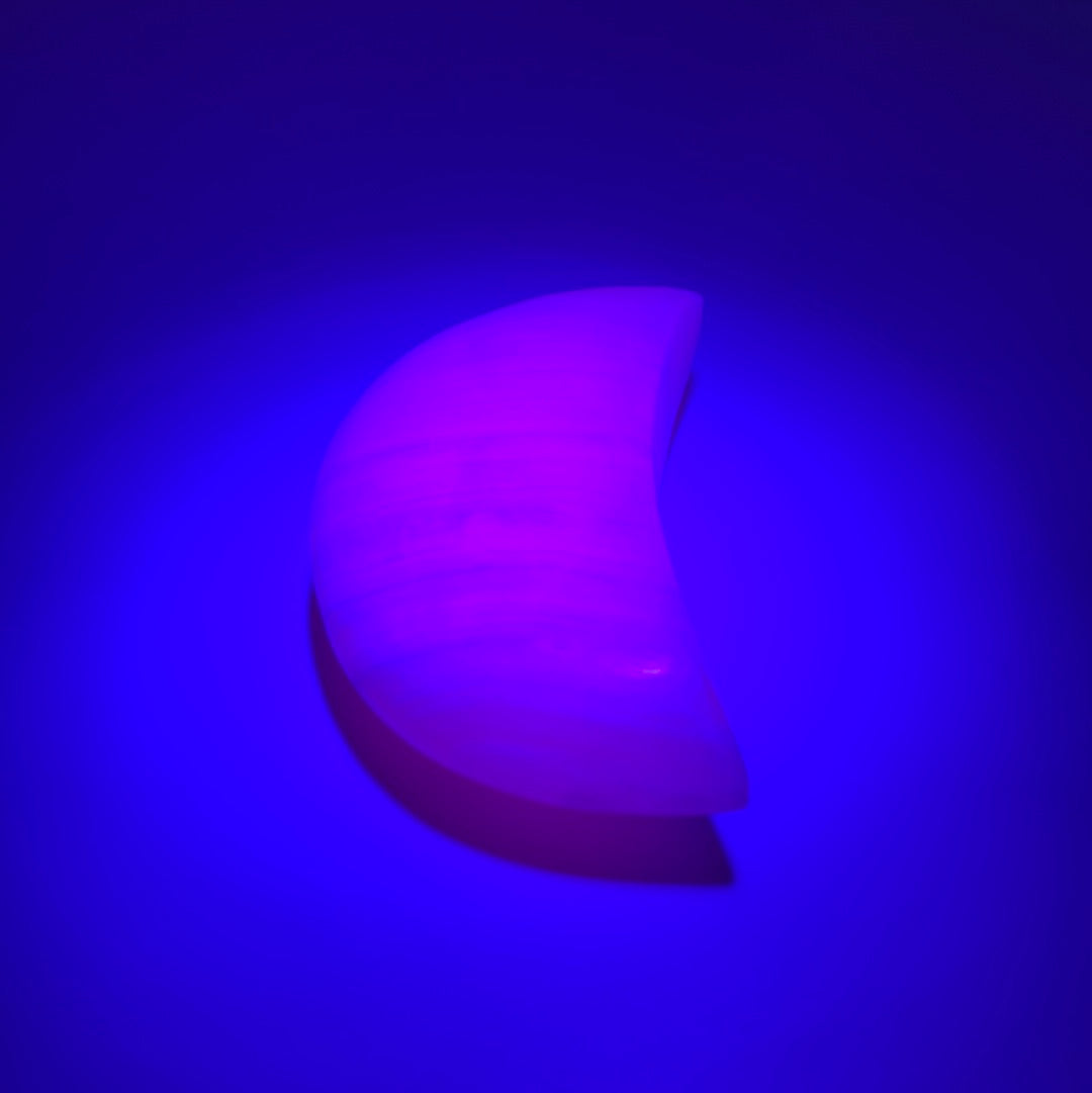 Pink Calcite Moon