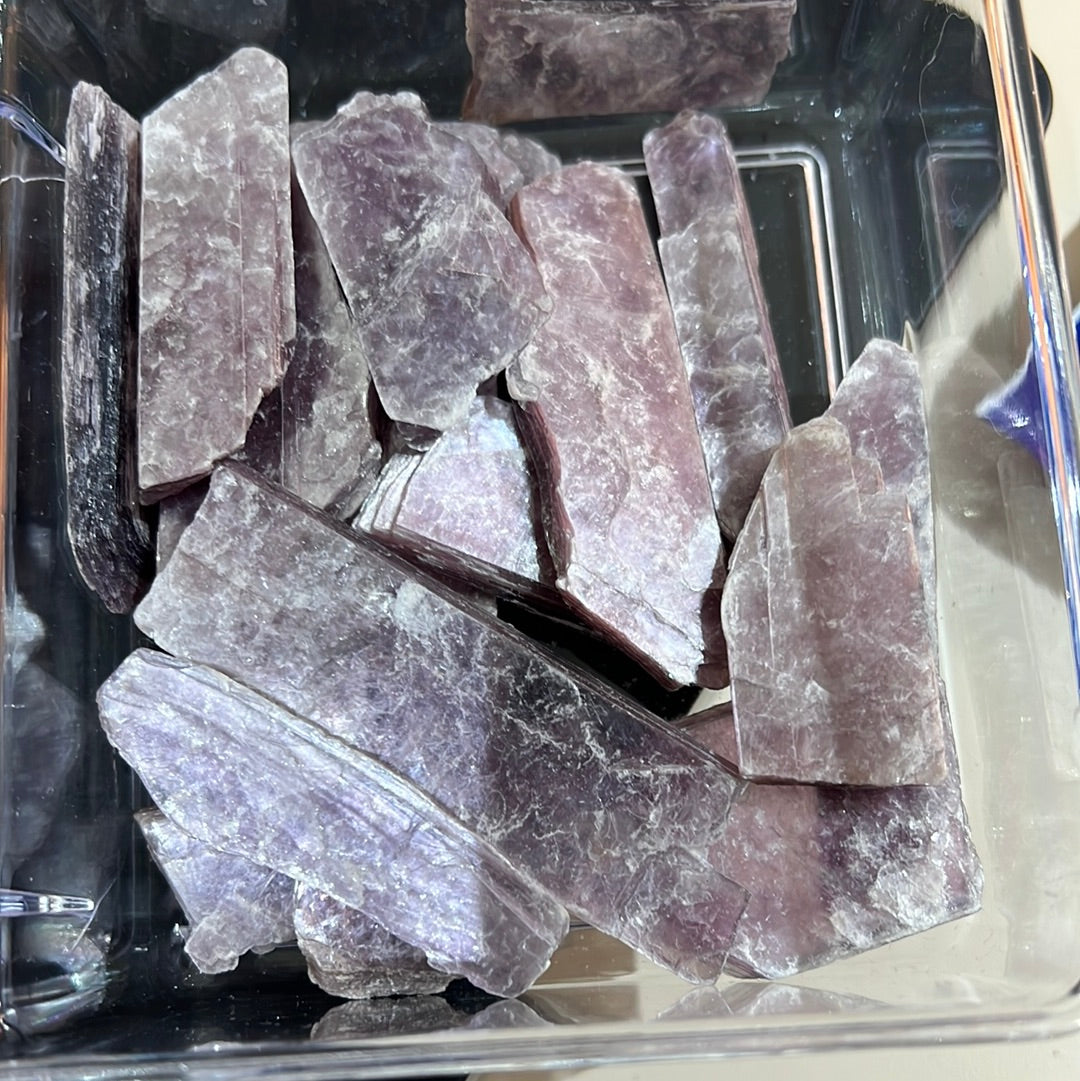 Lepidolite Blades