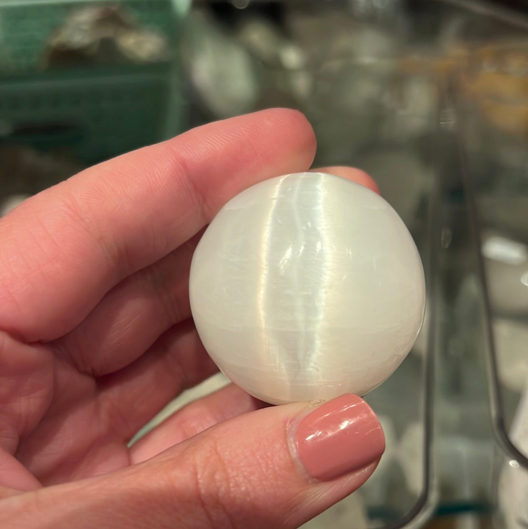 Selenite Sphere