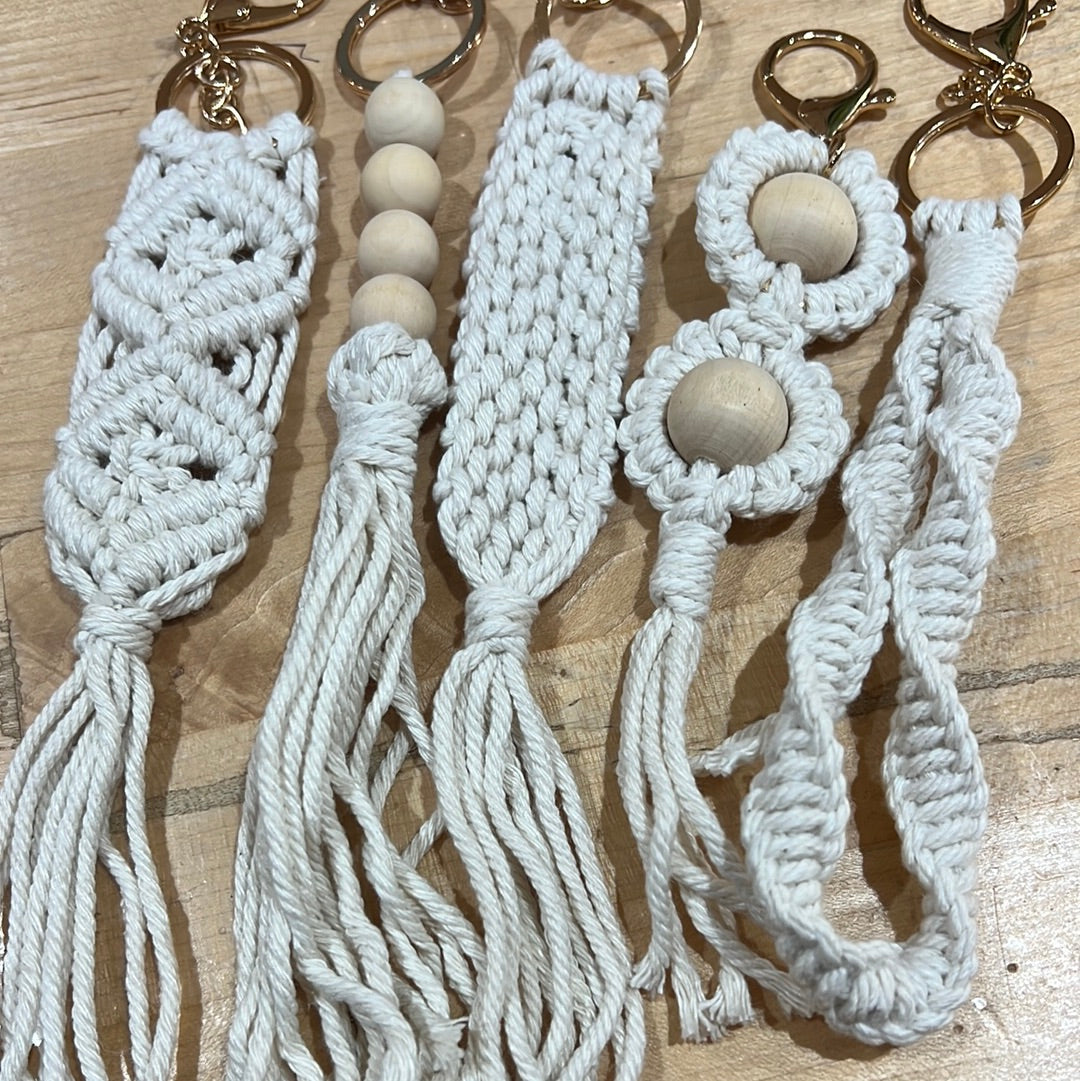 Macramé Keychain