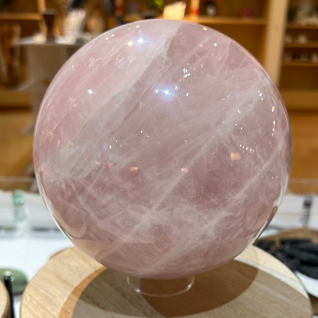 Rose Quartz Sphere