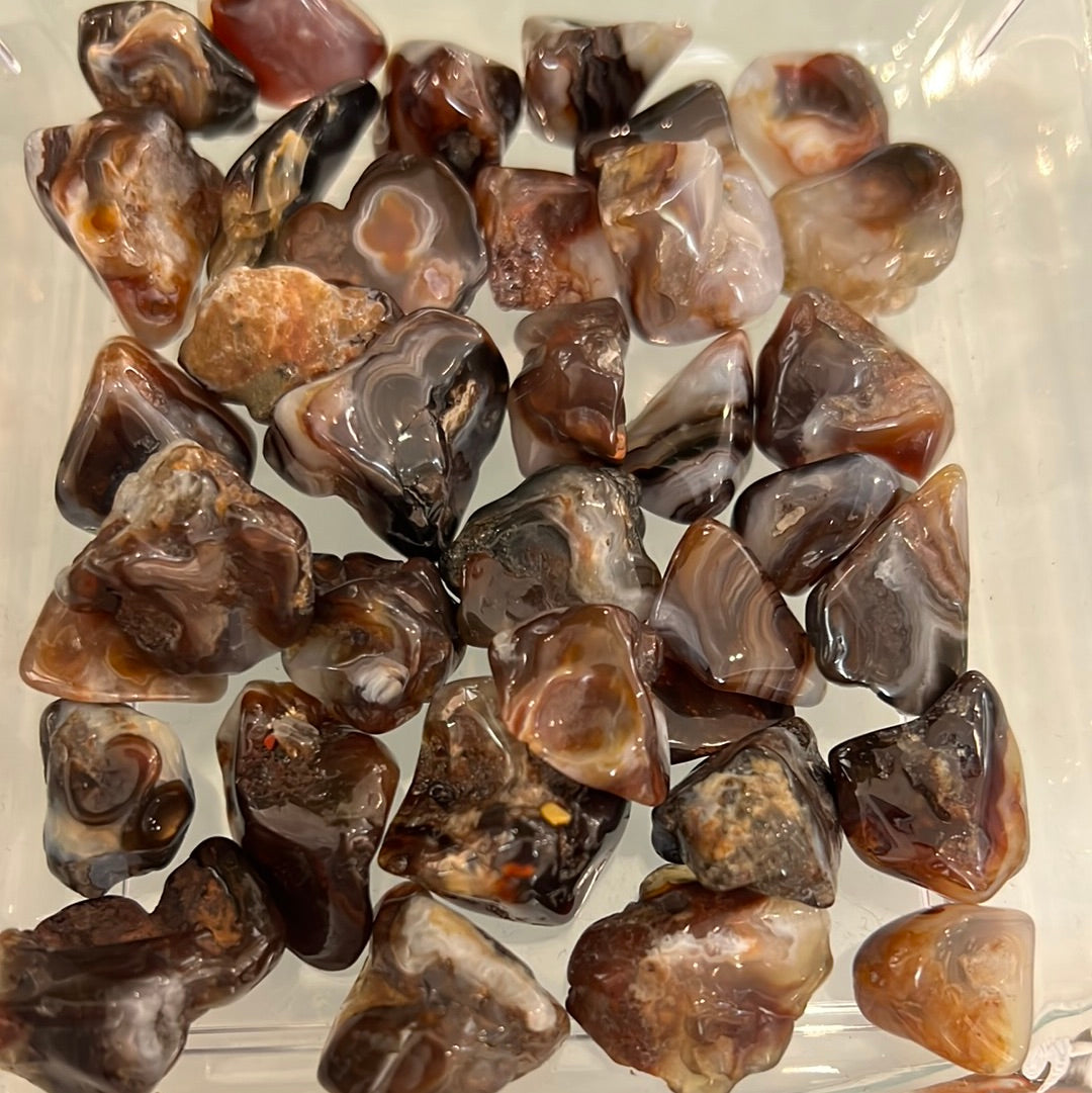 Fire Agate Tumble